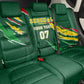 Custom Senegal Football Back Car Seat Cover Nations Cup 2024 Téranga Lions