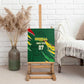 Custom Senegal Football Canvas Wall Art Nations Cup 2024 Téranga Lions