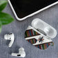 Habesha Kemis Inspired Tilet Pattern AirPods Case White