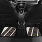 Habesha Kemis Inspired Tilet Pattern Car Mats White