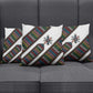 Habesha Kemis Inspired Tilet Pattern Pillow Cover White