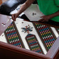 Habesha Kemis Inspired Tilet Pattern Puzzle White