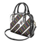 Habesha Kemis Inspired Tilet Pattern Shoulder Handbag White