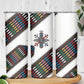 Habesha Kemis Inspired Tilet Pattern Skinny Tumbler White