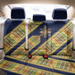 Habesha Kemis Inspired Tilet Pattern Back Car Seat Cover Royal Blue - Gold