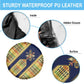 Habesha Kemis Inspired Tilet Pattern Spare Tire Cover Royal Blue - Gold