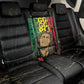 Reggae King Marley Back Car Seat Cover Typeset Grunge Style
