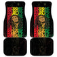 Reggae King Marley Car Mats Typeset Grunge Style