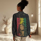 Reggae King Marley Women Casual Shirt Typeset Grunge Style LT7