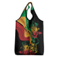 Reggae Day Grocery Bag One Love One Heart