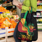 Reggae Day Grocery Bag One Love One Heart