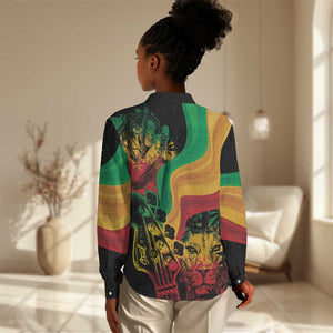 Reggae Day Women Casual Shirt One Love One Heart LT7