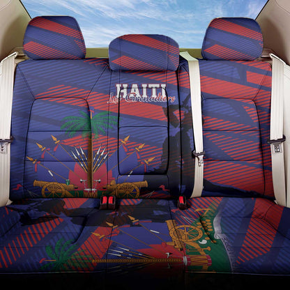 Afro-Haiti Football Les Grenadiers Back Car Seat Cover Echoes of History - African Pride