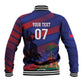 Afro-Haiti Football Personalized Les Grenadiers Baseball Jacket Echoes of History - African Pride