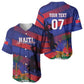 Afro-Haiti Football Personalized Les Grenadiers Baseball Jersey Echoes of History LT7