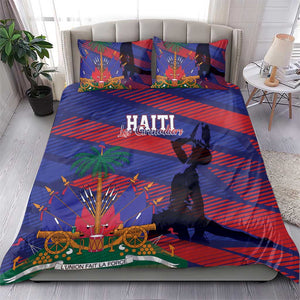 Afro-Haiti Football Les Grenadiers Bedding Set Echoes of History - African Pride
