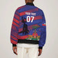 Afro-Haiti Football Personalized Les Grenadiers Bomber Jacket Echoes of History - African Pride