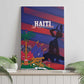 Afro-Haiti Football Les Grenadiers Canvas Wall Art Echoes of History - African Pride