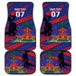 Afro-Haiti Football Personalized Les Grenadiers Car Mats Echoes of History - African Pride