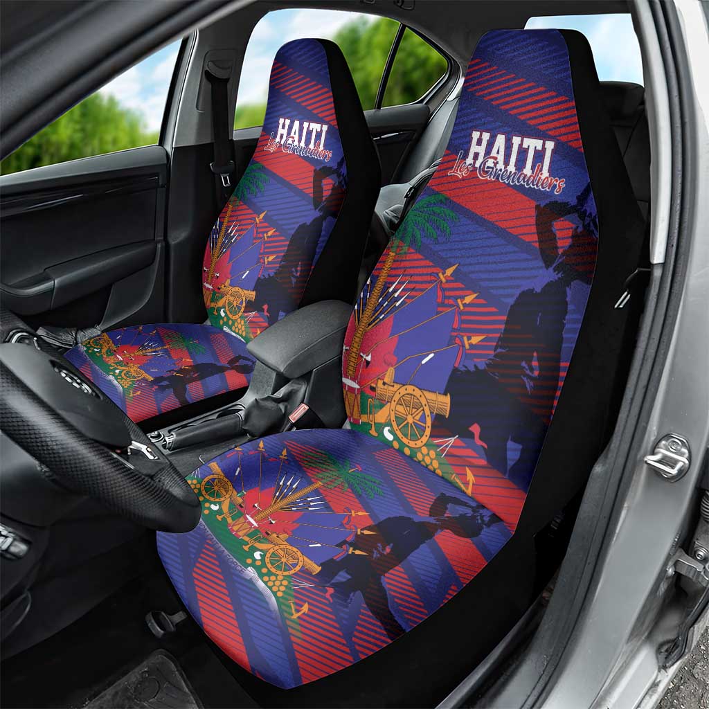 Afro-Haiti Football Les Grenadiers Car Seat Cover Echoes of History - African Pride