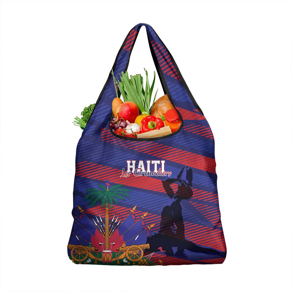 Afro-Haiti Football Les Grenadiers Grocery Bag Echoes of History - African Pride
