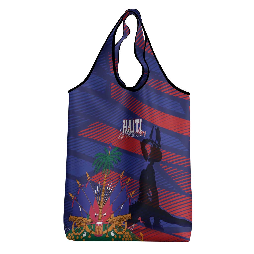 Afro-Haiti Football Les Grenadiers Grocery Bag Echoes of History - African Pride