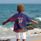 Afro-Haiti Football Personalized Les Grenadiers Kid Hawaiian Shirt Echoes of History - African Pride