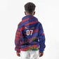 Afro-Haiti Football Personalized Les Grenadiers Kid Hoodie Echoes of History - African Pride