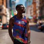Afro-Haiti Football Personalized Les Grenadiers Men Tank Top Echoes of History - African Pride