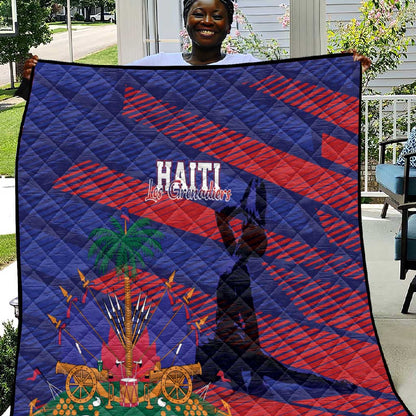 Afro-Haiti Football Les Grenadiers Quilt Echoes of History - African Pride