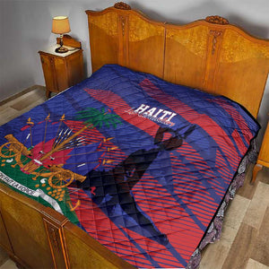 Afro-Haiti Football Les Grenadiers Quilt Echoes of History - African Pride