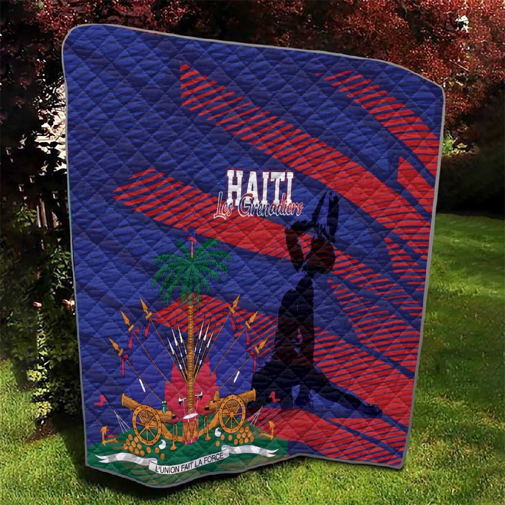 Afro-Haiti Football Les Grenadiers Quilt Echoes of History - African Pride