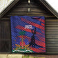 Afro-Haiti Football Les Grenadiers Quilt Echoes of History - African Pride
