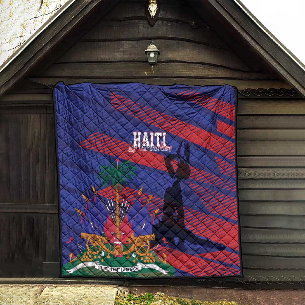 Afro-Haiti Football Les Grenadiers Quilt Echoes of History - African Pride