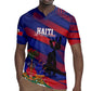 Afro-Haiti Football Personalized Les Grenadiers Rugby Jersey Echoes of History LT7