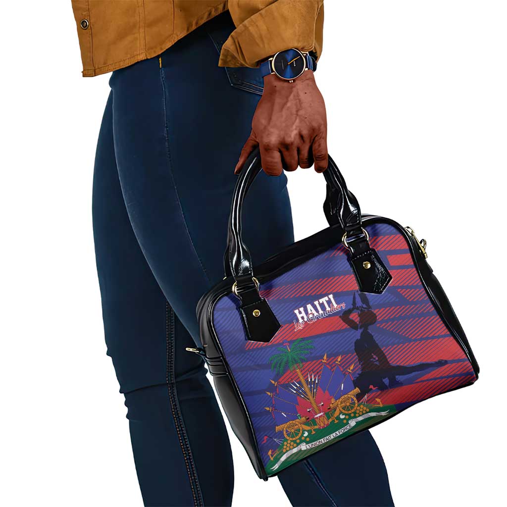 Afro-Haiti Football Les Grenadiers Shoulder Handbag Echoes of History - African Pride