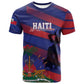 Afro-Haiti Football Personalized Les Grenadiers T shirt Echoes of History LT7