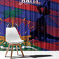 Afro-Haiti Football Les Grenadiers Window Curtain Echoes of History - African Pride