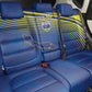 Afro-Curacao Football Custom Back Car Seat Cover Korsou Blue Wave - Making History - African Pride