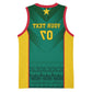 Custom Cameroon Football Basketball Jersey Nations Cup 2024 Les Lions Indomptables - African Pride
