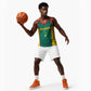 Custom Cameroon Football Basketball Jersey Nations Cup 2024 Les Lions Indomptables - African Pride