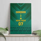 Custom Cameroon Football Canvas Wall Art Nations Cup 2024 Les Lions Indomptables