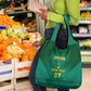 Custom Cameroon Football Grocery Bag Nations Cup 2024 Les Lions Indomptables