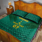 Custom Cameroon Football Quilt Bed Set Nations Cup 2024 Les Lions Indomptables