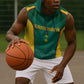 Custom Cameroon Football Sleeveless Hoodie Nations Cup 2024 Les Lions Indomptables - African Pride