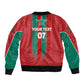 Custom Morocco Football Bomber Jacket Nations Cup 2024 Atlas Lions