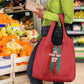 Custom Morocco Football Grocery Bag Nations Cup 2024 Atlas Lions