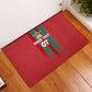 Custom Morocco Football Rubber Doormat Nations Cup 2024 Atlas Lions