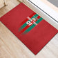 Custom Morocco Football Rubber Doormat Nations Cup 2024 Atlas Lions