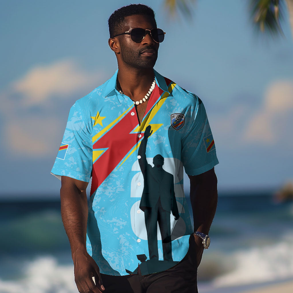 DR Congo WC2026 Custom Hawaiian Shirt Lumumba Eva Inspired